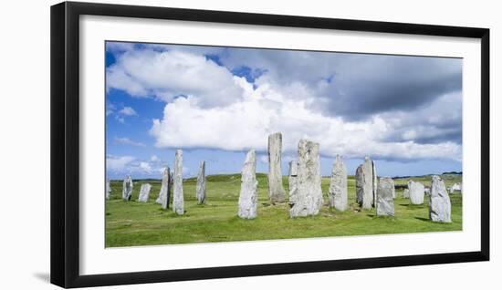 Standing Stones of Callanish, Isle of Lewis, Western Isles, Scotland-Martin Zwick-Framed Photographic Print