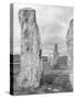 Standing Stones of Callanish, Isle of Lewis, Western Isles, Scotland-Martin Zwick-Stretched Canvas