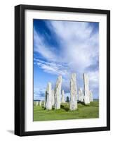 Standing Stones of Callanish, Isle of Lewis, Western Isles, Scotland-Martin Zwick-Framed Photographic Print