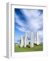 Standing Stones of Callanish, Isle of Lewis, Western Isles, Scotland-Martin Zwick-Framed Photographic Print