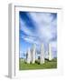 Standing Stones of Callanish, Isle of Lewis, Western Isles, Scotland-Martin Zwick-Framed Photographic Print