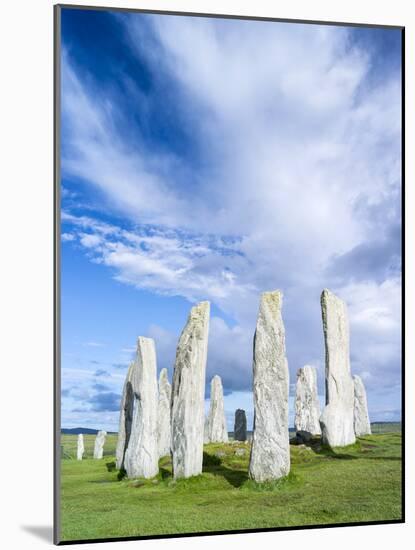 Standing Stones of Callanish, Isle of Lewis, Western Isles, Scotland-Martin Zwick-Mounted Photographic Print