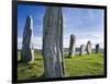 Standing Stones of Callanish, Isle of Lewis, Western Isles, Scotland-Martin Zwick-Framed Photographic Print