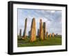 Standing Stones of Callanish, Isle of Lewis, Western Isles, Scotland-Martin Zwick-Framed Photographic Print