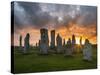 Standing Stones of Callanish, Isle of Lewis, Western Isles, Scotland-Martin Zwick-Stretched Canvas