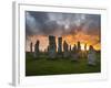 Standing Stones of Callanish, Isle of Lewis, Western Isles, Scotland-Martin Zwick-Framed Photographic Print