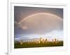 Standing Stones of Callanish, Isle of Lewis, Western Isles, Scotland-Martin Zwick-Framed Photographic Print