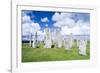 Standing Stones of Callanish, Isle of Lewis, Western Isles, Scotland-Martin Zwick-Framed Photographic Print