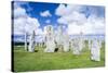 Standing Stones of Callanish, Isle of Lewis, Western Isles, Scotland-Martin Zwick-Stretched Canvas