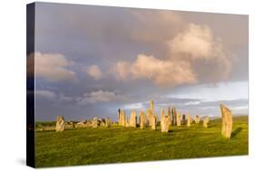 Standing Stones of Callanish, Isle of Lewis, Western Isles, Scotland-Martin Zwick-Stretched Canvas