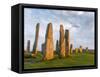 Standing Stones of Callanish, Isle of Lewis, Western Isles, Scotland-Martin Zwick-Framed Stretched Canvas