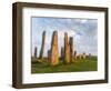 Standing Stones of Callanish, Isle of Lewis, Western Isles, Scotland-Martin Zwick-Framed Photographic Print