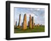 Standing Stones of Callanish, Isle of Lewis, Western Isles, Scotland-Martin Zwick-Framed Photographic Print