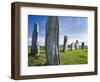 Standing Stones of Callanish, Isle of Lewis, Western Isles, Scotland-Martin Zwick-Framed Photographic Print