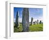 Standing Stones of Callanish, Isle of Lewis, Western Isles, Scotland-Martin Zwick-Framed Photographic Print