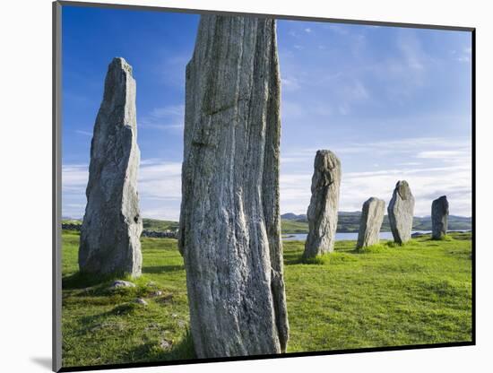 Standing Stones of Callanish, Isle of Lewis, Western Isles, Scotland-Martin Zwick-Mounted Photographic Print