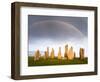 Standing Stones of Callanish, Isle of Lewis, Western Isles, Scotland-Martin Zwick-Framed Photographic Print