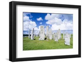 Standing Stones of Callanish, Isle of Lewis, Western Isles, Scotland-Martin Zwick-Framed Photographic Print