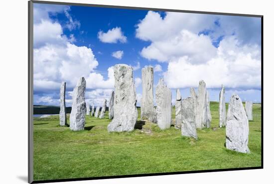 Standing Stones of Callanish, Isle of Lewis, Western Isles, Scotland-Martin Zwick-Mounted Photographic Print