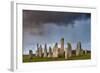 Standing Stones of Callanish-Lee Frost-Framed Photographic Print