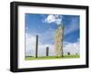 Standing Stones of Stenness, Orkney islands, Scotland.-Martin Zwick-Framed Photographic Print