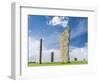 Standing Stones of Stenness, Orkney islands, Scotland.-Martin Zwick-Framed Photographic Print