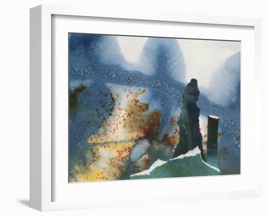 Standing Stones-Gloria Wallington-Framed Giclee Print