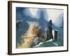 Standing Stones-Gloria Wallington-Framed Giclee Print