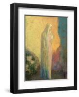 Standing Veiled Woman-Odilon Redon-Framed Giclee Print