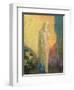 Standing Veiled Woman-Odilon Redon-Framed Giclee Print