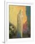 Standing Veiled Woman-Odilon Redon-Framed Giclee Print