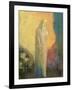 Standing Veiled Woman-Odilon Redon-Framed Giclee Print