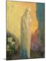 Standing Veiled Woman-Odilon Redon-Mounted Giclee Print