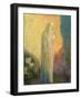Standing Veiled Woman-Odilon Redon-Framed Giclee Print