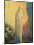 Standing Veiled Woman-Odilon Redon-Mounted Giclee Print