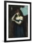 Standing Woman, c.1903-Jean-Jacques Henner-Framed Giclee Print