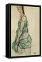 Standing Woman in Green Shirt, 1914-Egon Schiele-Framed Stretched Canvas