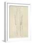 Standing Woman with Arms Dangling-Gustav Klimt-Framed Giclee Print