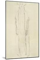 Standing Woman with Arms Dangling-Gustav Klimt-Mounted Giclee Print