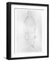 Standing Woman with Coat, 1916-Gustav Klimt-Framed Giclee Print