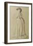 Standing Young Woman-Francois Louis Joseph Watteau-Framed Giclee Print