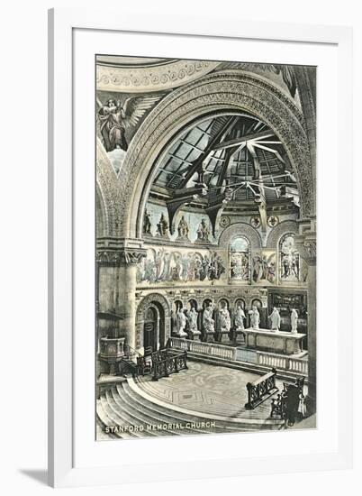 Stanford Memorial Church-null-Framed Art Print