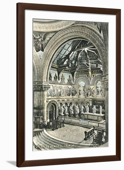 Stanford Memorial Church-null-Framed Art Print