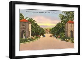 Stanford, Palo Alto, California-null-Framed Art Print