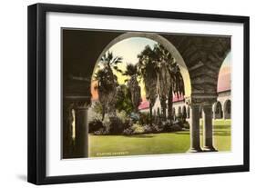 Stanford University Campus-null-Framed Art Print