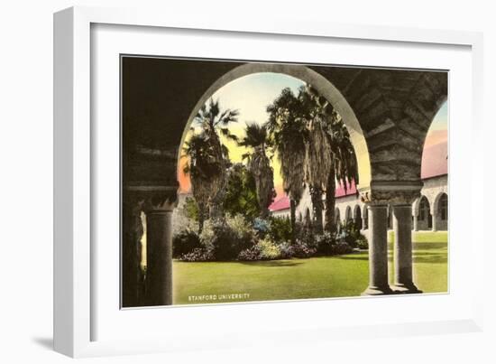 Stanford University Campus-null-Framed Art Print