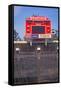 Stanford University Stadium in Palo Alto, California-null-Framed Stretched Canvas