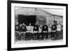 Stanford Varsity Rowing Crew Photograph - Poughkeepsie, NY-Lantern Press-Framed Premium Giclee Print