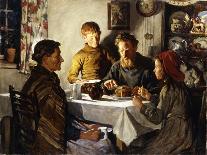 The 22nd January 1901 (Reading the News of the Queen's Death in a Cornish Cottage)-Stanhope Alexander Forbes-Giclee Print