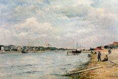 The Quai De Louviers at the Pont Sully, C.1875-Stanislas Victor Edouard Lepine-Giclee Print